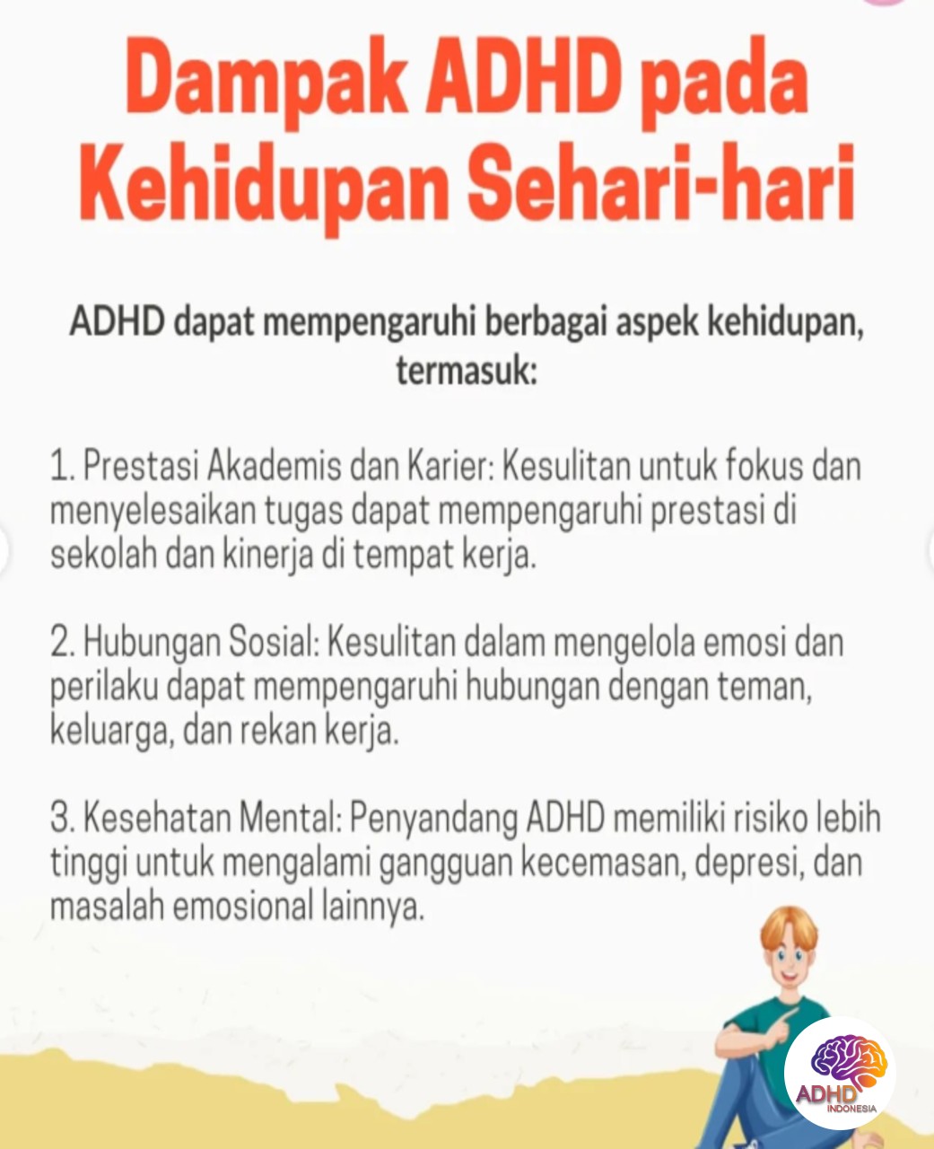 ADHD dan Hubungan Sosial Anak di Lingkungan Sekolah di Kota Jambi