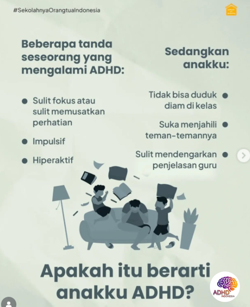 Ciri dan Gejala ADHD pada Anak Usia Dini di Kota Jambi