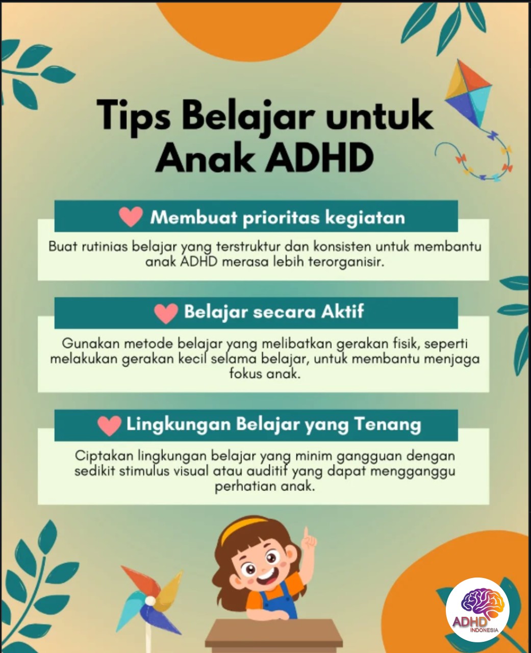Strategi Belajar yang Cocok untuk Anak ADHD di Kota Jambi